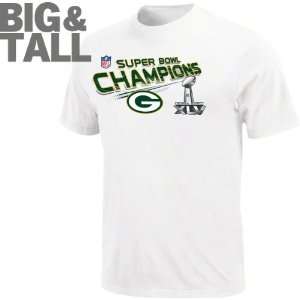 Green Bay Packers Big & Tall Super Bowl XLV Champions Official Locker 