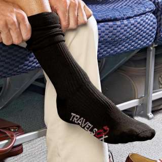 Travelsox Compression Circulation Socks Black Large  