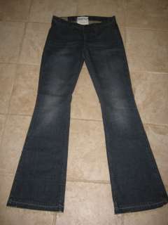 NEW Elizabeth James Textile JIMI Flared Jeans Sz 28 Dark Wash Stretch
