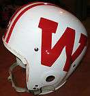 wisconsin badgers vintage throwback 1950s college football helmet 7 1