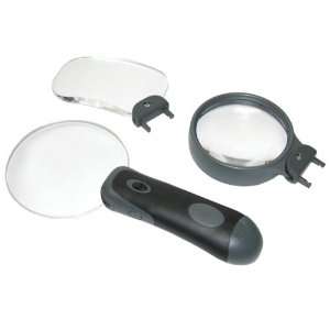   Remov A Lens 3 in 1 Lighted Handheld Magnifier