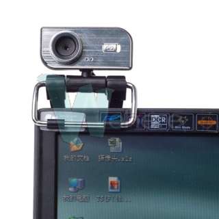   PC Computer Laptop USB 30M HD Webcam Web Cam With Microphone Mic 3 LED