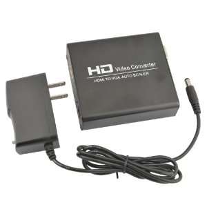  HDMI to VGA and Audio HDTV Video Converter Adapter 
