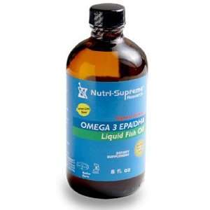 Nutri Supreme Research Kosher Omega 3 EPA/DHA Fish Oil Liquid Flavor 
