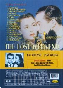 The Lost Weekend (1945) Ray Miland DVD Sealed  