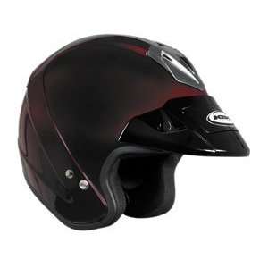  KBC Tour Com Helmet   X Small/Dark Red Automotive
