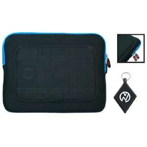   Hidden Pocket, Color Black / Blue + NuVur ™ Keychain (ND10MSB1