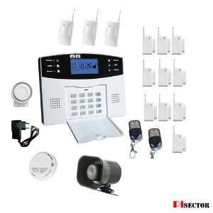 com PiSector Cellular GSM Home Security Alarm System Auto Dial System 