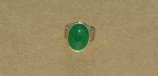 Large Dark Green Yemeni Aqeeq Aqiq Agate Mens Ring #G6  