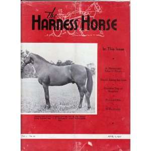 The Harness Horse April 21,1937 Walter Moore  Books