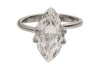 CARAT WOMENS SOLITAIRE MARQUISE CUT DIAMOND ENGAGEMENT RING WHITE 