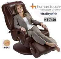 NEW Espresso Human Touch HT 7120 Massage Chair + HEAT  
