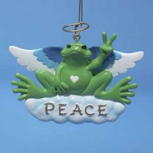  Club Pack of 12 Peace Frog Angel Sitting on Cloud 
