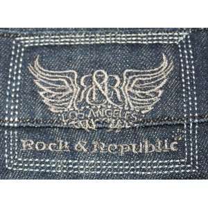  New Rock & Republic Mens Neil Restraint Blue Jeans Size 32 