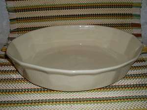 Vintage McCoy Pottery Oven Proof White Casserole Serving Dish  