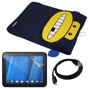  Momo the Monkey Memory Foam Case(10.1 inch)+HP Touch Pad Tablet 