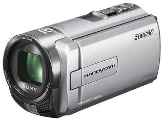 Sony DCR SX85 16GB Hybrid Recording Camcorder 70x Zoom 3”LCD Silver 