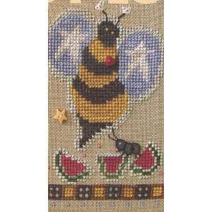  Dozen Buzzins   July Buzz   Cross Stitch Pattern Arts 