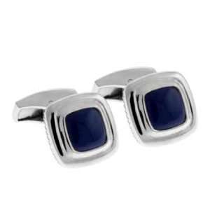  Tateossian SILVER BOND STREET SQUARE cufflinks   Sterling 