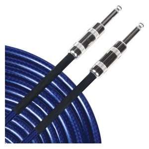  Rapco Soundhose 1/4 Instrument Cable   Blue / 15  