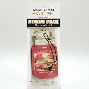  Yankee Candle Company Home Sweet Home 3 Packs Car Jar 