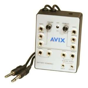    Avix A4000 Voice Activated 4 Way Aviation Intercom Electronics