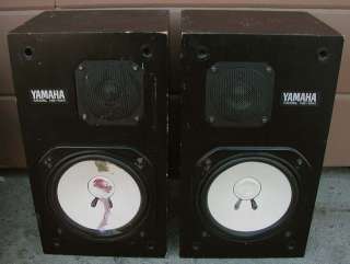 Pair (2) YAMAHA NS 10 M 10M STUDIO MONITOR SPEAKERS~For REPAIR  