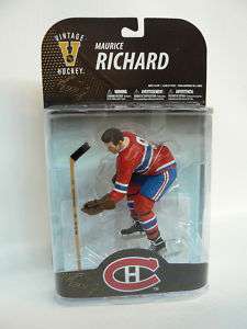 McFarlane NHL Legend 7 Maurice Richard Red Montreal  