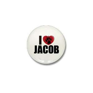  quot;I Heart Jacobquot; Twilight Mini Button by  