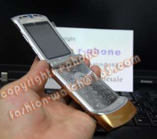 Motorola RAZR V3 Mobile Cell Phone GSM Cellular Quadband Unlocked 