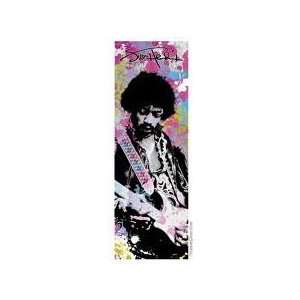  (21x62) Jimi Hendrix (Colours, Door) Music Poster Print 