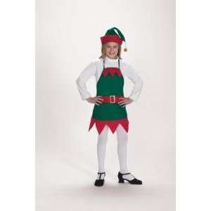  Elf Apron and Hat Kids Costume Toys & Games