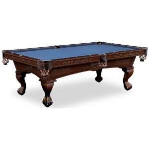   Legs and Cinnamon Finish Pool Table with DePaul