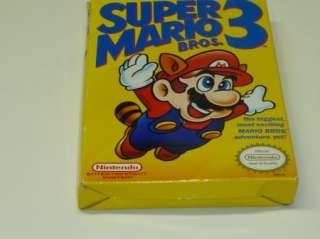 Super Mario 3 Complete In Box Nintendo Nes Game 045496630584  