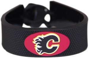 Calgary Flames NHL Classic Hockey Bracelet Wristband  