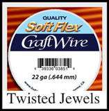 AMBER Colored Copper 22 Gauge Jewlery Craft Wire 15 Yds  