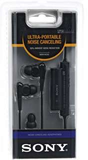 SONY MDR NC33 Noise Cancelling Headphones Earphones BLK  