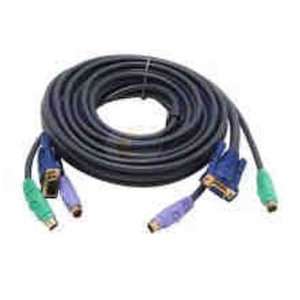   Kvm Cables 10 Ft Double Shielded 22 Gauge Keyboard And Mouse Cables