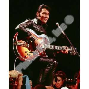  Elvis Presley Wearing Black Leather Jacket (#4) . Art 