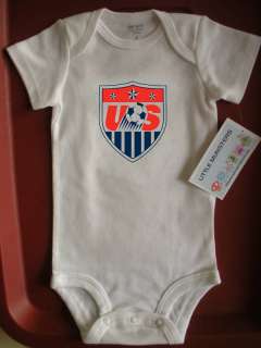 USA Soccer Baby Onesie  