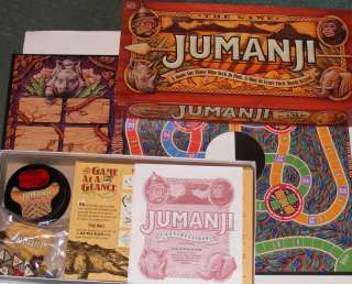 Jumanji Board Game MB Very good Condition + Complete Milton Bradley 