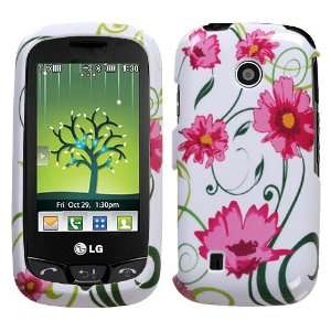  LG VN270 Cosmos Touch Graphic Case   Lovely Flowers Cell 