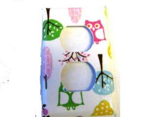   Barn Kids Brooke owls & Trees fabric. Fabric placement may vary