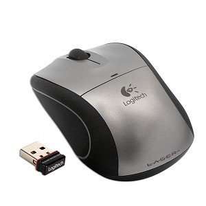  Logitech V450 Nano 3 Button Wireless Laser Scroll Mouse w 