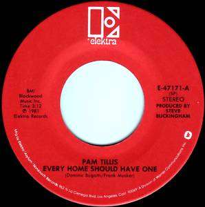 PAM TILLIS Every Home Should Have One ((*NEW 45*)) 1981  