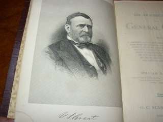 Fully illustrated, this is one rare book for the Civil war and Grant 