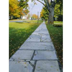 Manchester, Vermont, Known for Its Marble Sidewalks, One of Americas 