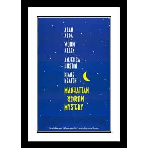 Manhattan Murder Mystery 32x45 Framed and Double Matted Movie Poster 