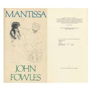  Mantissa / John Fowles [Hardcover] by John (1926 2005 