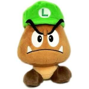  Super Mario Brothers Goomba Luigi Hat 8 Plush Toys 